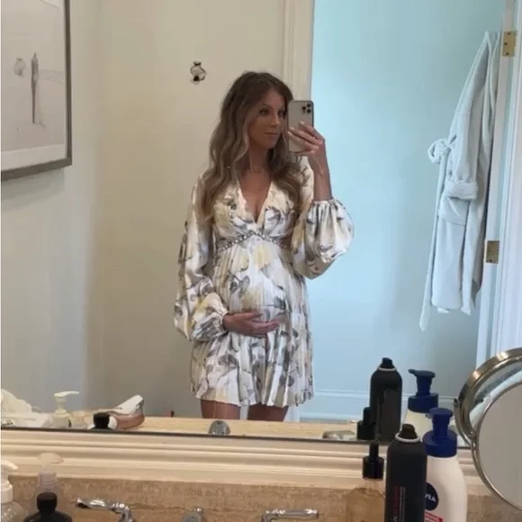 Acler balloon sleeve mini dress - Picture 4 of 4